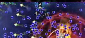 A screenshot of the game with a timer being misaligned