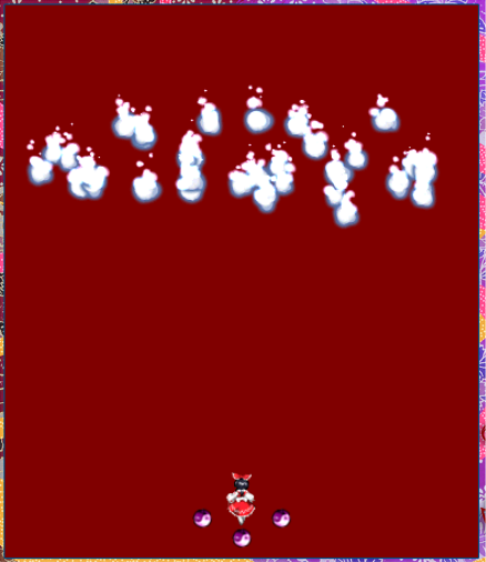 A Touhou 15 screenshot on Stage 6
